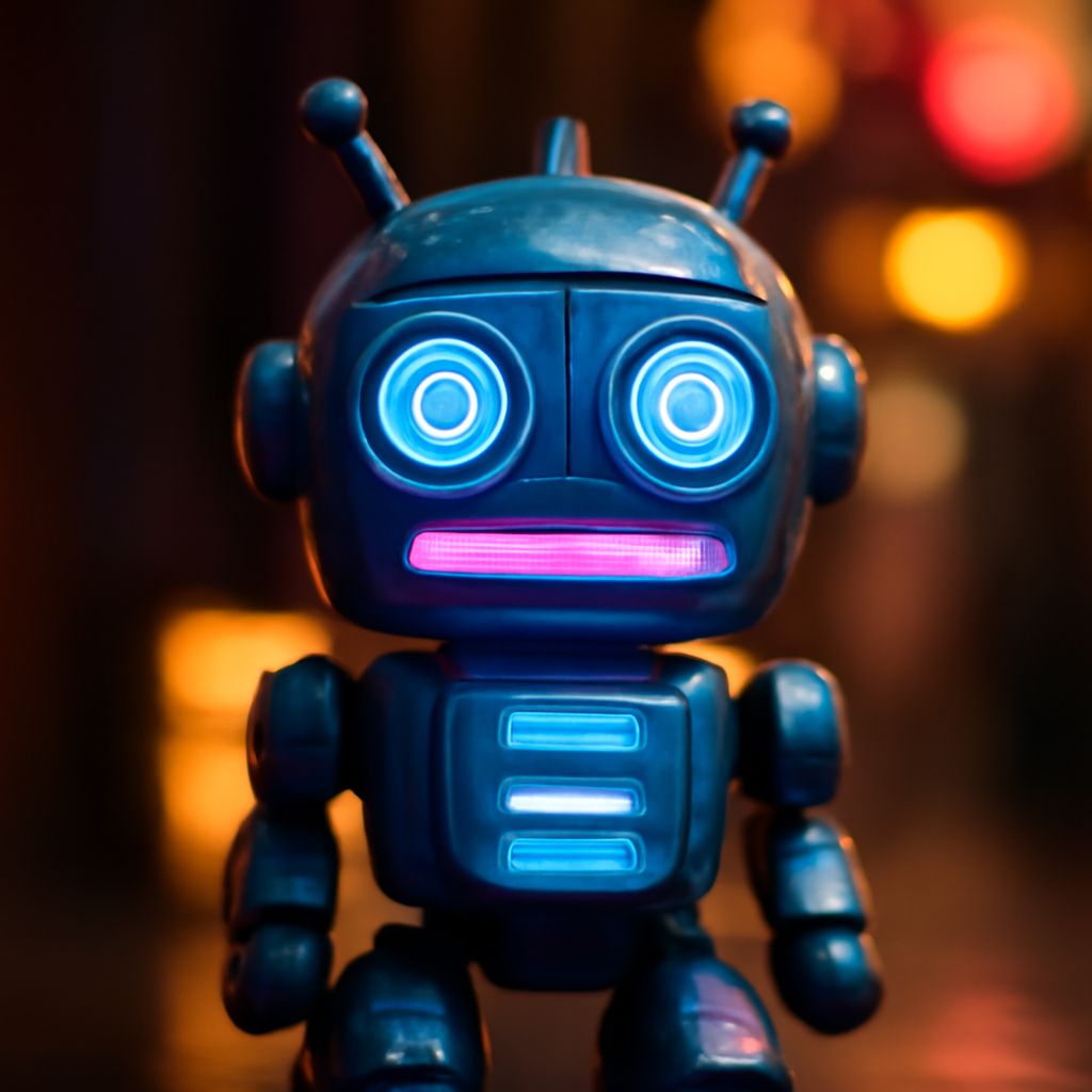 An innovative Robot DJ alongside a Spider Robot Toy