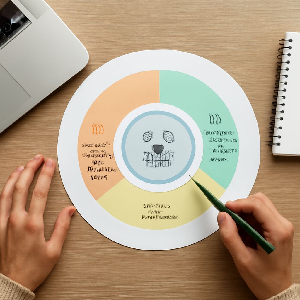 Descriptive statistics and secure base psychology concepts