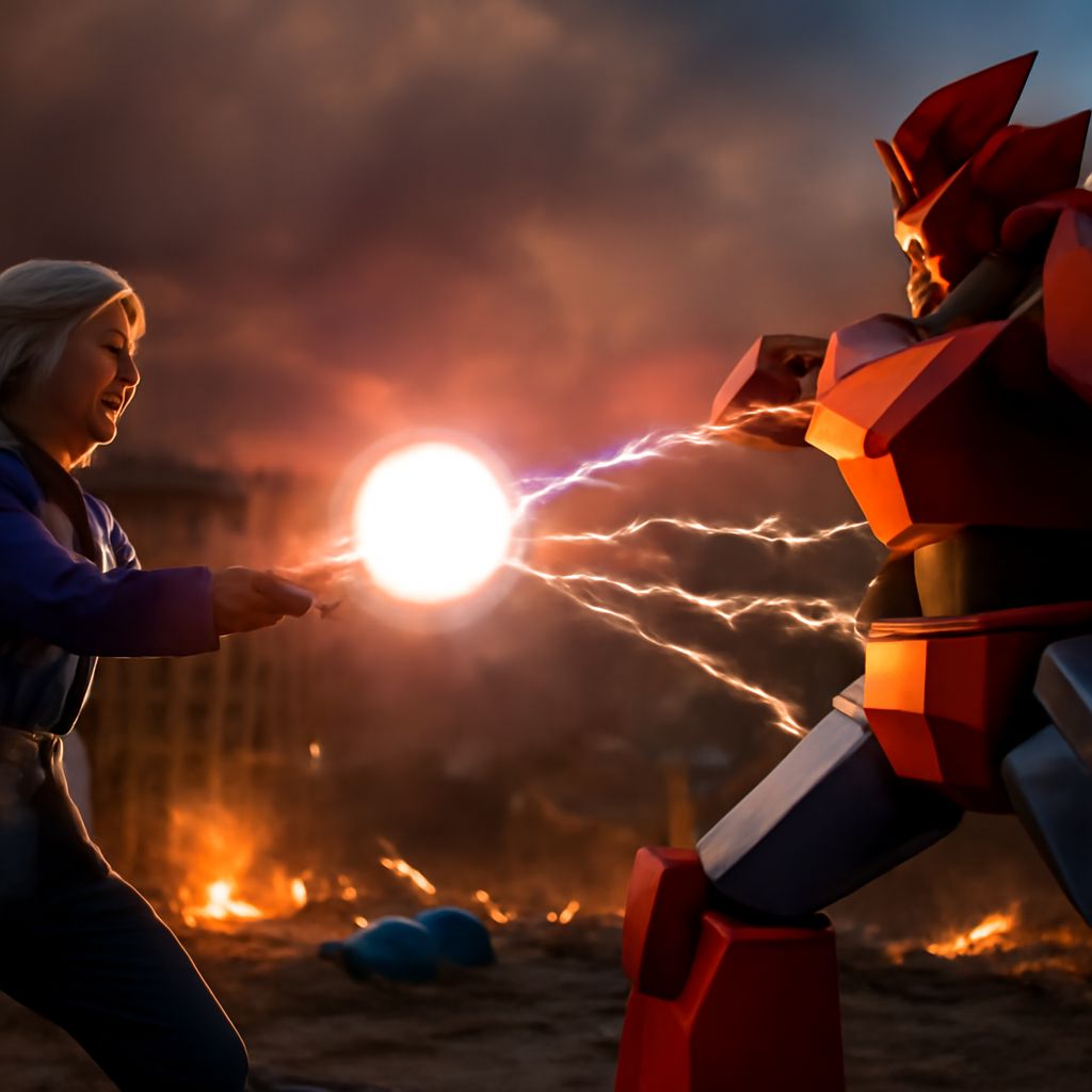 Super robot anime and USA robot innovations